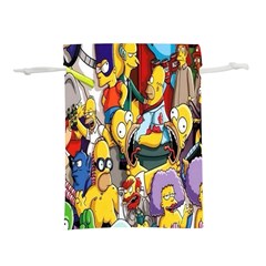 The Simpsons, Cartoon, Crazy, Dope Lightweight Drawstring Pouch (l) by nateshop