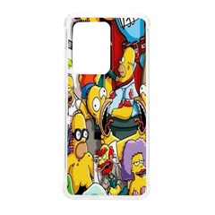 The Simpsons, Cartoon, Crazy, Dope Samsung Galaxy S20 Ultra 6 9 Inch Tpu Uv Case by nateshop