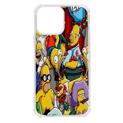 The Simpsons, Cartoon, Crazy, Dope Iphone 13 Pro Max Tpu Uv Print Case by nateshop