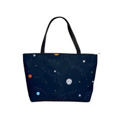 Universe Color Doodle , Art Classic Shoulder Handbag