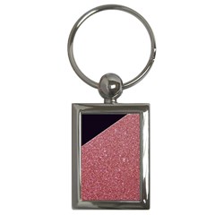 Abstract, Edge Style, Pink, Purple, Key Chain (rectangle) by nateshop