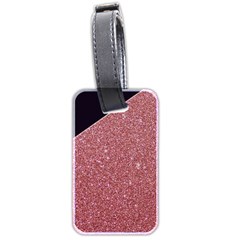 Abstract, Edge Style, Pink, Purple, Luggage Tag (two Sides) by nateshop