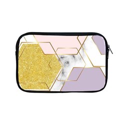 Geometric , Geometric, Gold, Marble, Pattern, Pink, Purple, Apple Macbook Pro 13  Zipper Case by nateshop