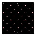 Heart, Background Banner and Sign 3  x 3  Front