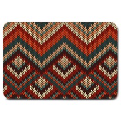 Fabric Abstract Pattern Fabric Textures, Geometric Large Doormat by nateshop