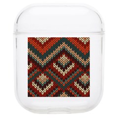 Fabric Abstract Pattern Fabric Textures, Geometric Soft Tpu Airpods 1/2 Case by nateshop