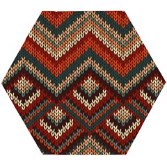 Fabric Abstract Pattern Fabric Textures, Geometric Wooden Puzzle Hexagon by nateshop