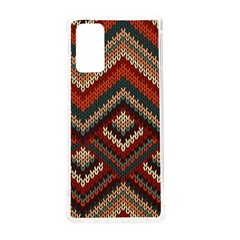 Fabric Abstract Pattern Fabric Textures, Geometric Samsung Galaxy Note 20 Tpu Uv Case by nateshop