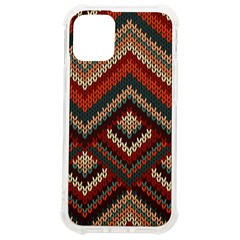 Fabric Abstract Pattern Fabric Textures, Geometric Iphone 12 Mini Tpu Uv Print Case	 by nateshop