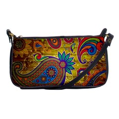 Pattern, Abstract Pattern, Colorful, Shoulder Clutch Bag by nateshop