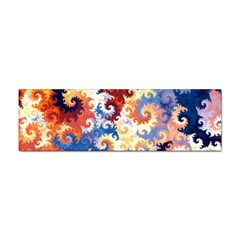 Spirals, Colorful, Pattern, Patterns, Twisted Sticker (bumper) by nateshop