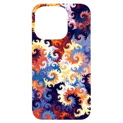 Spirals, Colorful, Pattern, Patterns, Twisted Iphone 14 Pro Black Uv Print Case by nateshop