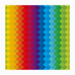 Rainbow Beautiful Seamless Pattern Medium Glasses Cloth (2 Sides)