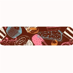 Sweet Food Seamless Pattern Large Bar Mat