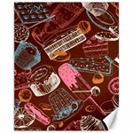 Sweet Food Seamless Pattern Canvas 11  x 14  10.95 x13.48  Canvas - 1