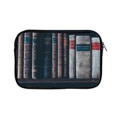Aged Bookcase Books Bookshelves Apple Ipad Mini Zipper Cases by Grandong