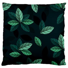 Foliage Large Cushion Case (two Sides) by HermanTelo