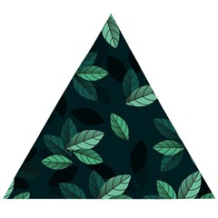 Foliage Wooden Puzzle Triangle