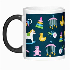 Cute Babies Toys Seamless Pattern Morph Mug by Ndabl3x