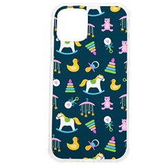 Cute Babies Toys Seamless Pattern Iphone 12 Pro Max Tpu Uv Print Case by Ndabl3x