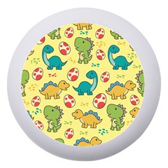 Seamless Pattern With Cute Dinosaurs Character Dento Box With Mirror