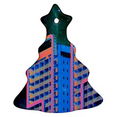 Fantasy City Architecture Building Cityscape Ornament (christmas Tree) 