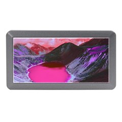 Late Night Feelings Aesthetic Clouds Color Manipulation Landscape Mountain Nature Surrealism Psicode Memory Card Reader (mini)