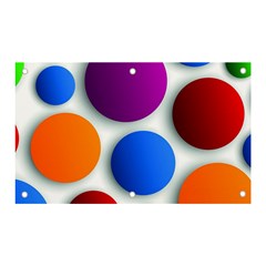Abstract Dots Colorful Banner And Sign 5  X 3  by nateshop