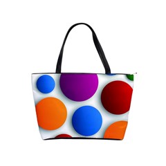 Abstract Dots Colorful Classic Shoulder Handbag