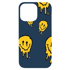 Aesthetic, Blue, Mr, Patterns, Yellow, Tumblr, Hello, Dark Iphone 14 Pro Max Black Uv Print Case by nateshop