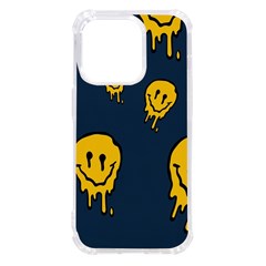 Aesthetic, Blue, Mr, Patterns, Yellow, Tumblr, Hello, Dark Iphone 14 Pro Tpu Uv Print Case by nateshop