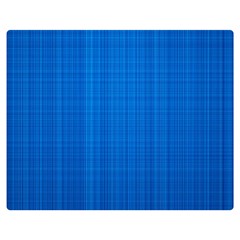 Blue Abstract, Background Pattern, Texture Two Sides Premium Plush Fleece Blanket (medium) by nateshop
