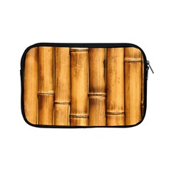 Brown Bamboo Texture  Apple Ipad Mini Zipper Cases by nateshop