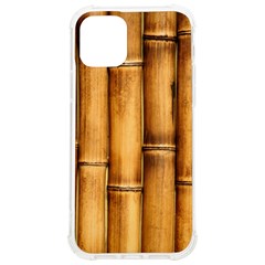 Brown Bamboo Texture  Iphone 12/12 Pro Tpu Uv Print Case by nateshop