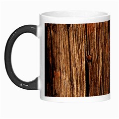 Brown Wooden Texture Morph Mug by nateshop