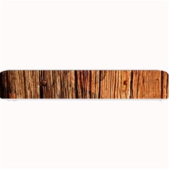 Brown Wooden Texture Small Bar Mat by nateshop