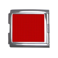 Ed Lego Texture Macro, Red Dots Background, Lego, Red Mega Link Italian Charm (18mm) by nateshop