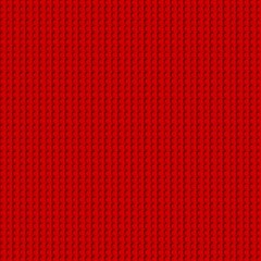Ed Lego Texture Macro, Red Dots Background, Lego, Red Play Mat (rectangle) by nateshop