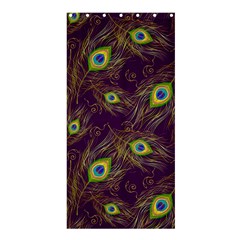 Feathers, Peacock, Patterns, Colorful Shower Curtain 36  X 72  (stall)  by nateshop