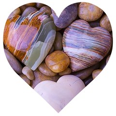 Hearts Of Stone, Full Love, Rock Wooden Puzzle Heart