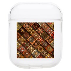 Pattern, Abstract, Texture, Mandala Soft Tpu Airpods 1/2 Case by nateshop