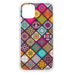 Pattern, Colorful, Floral, Patter, Texture, Tiles Iphone 12/12 Pro Tpu Uv Print Case by nateshop