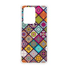 Pattern, Colorful, Floral, Patter, Texture, Tiles Samsung Galaxy S20 Ultra 6 9 Inch Tpu Uv Case by nateshop