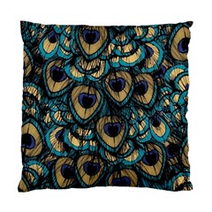 Peacock Feathers, Bird, Spirituality, Symbol, Spiritual, Standard Cushion Case (one Side) by nateshop