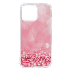 Pink Glitter Background Iphone 14 Pro Max Tpu Uv Print Case by nateshop