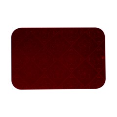 Red Chinese Background Chinese Patterns, Chinese Open Lid Metal Box (silver)   by nateshop