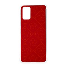 Red Chinese Background Chinese Patterns, Chinese Samsung Galaxy S20plus 6 7 Inch Tpu Uv Case by nateshop