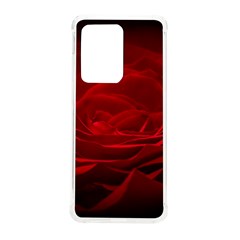 Rose Red Rose Red Flower Petals Waves Glow Samsung Galaxy S20 Ultra 6 9 Inch Tpu Uv Case by Proyonanggan