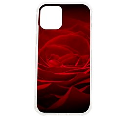 Rose Red Rose Red Flower Petals Waves Glow Iphone 12 Pro Max Tpu Uv Print Case by Proyonanggan