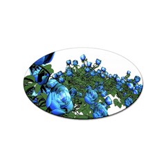 Flowers Roses Rose Nature Bouquet Sticker Oval (10 Pack) by Proyonanggan